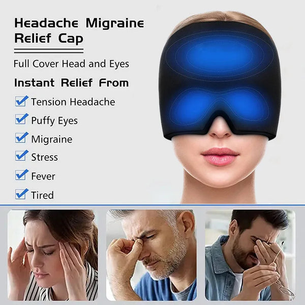 Gorro de Gel para Migraña
